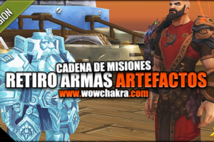cadena de misiones retiro de las armas artefacto