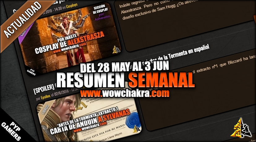 Resumen semanal wowchakra