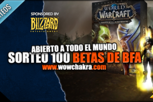 Sorteo 100 Betas de Battle for Azeroth