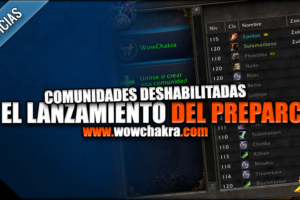 Comunidades deshabilitadas