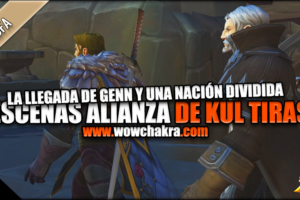 Escena Genn llega a Kul Tiras y Una nación dividida