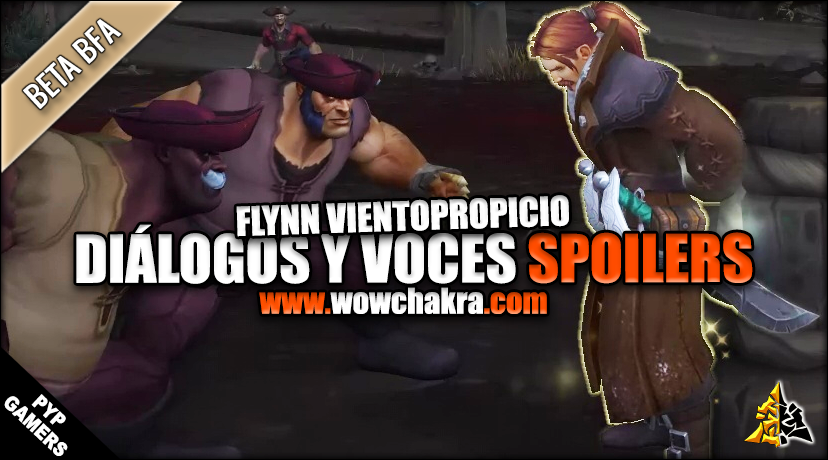 Spoilers de Flynn Vientopropicio en Battle for Azeroth
