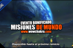 Evento bonificado Misiones del Mundo