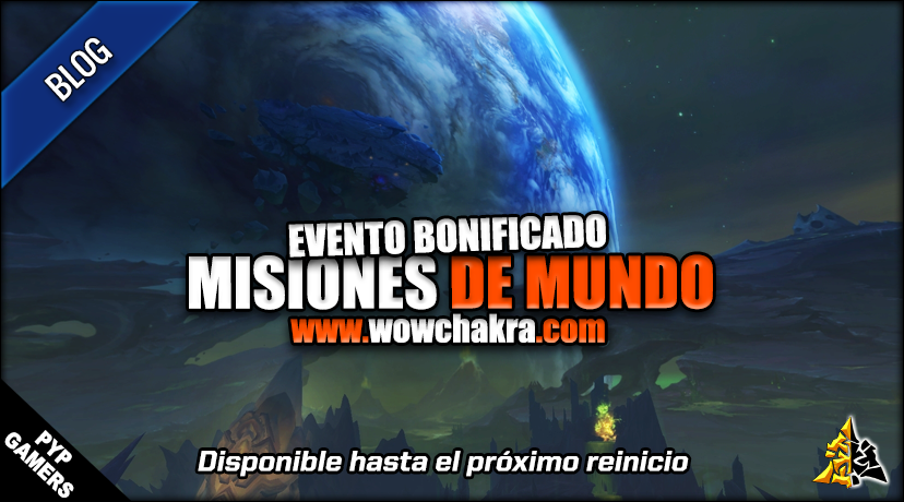 Evento bonificado Misiones del Mundo