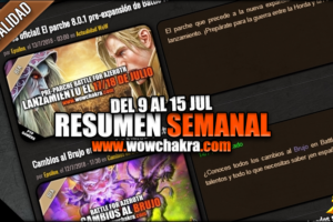 Resumen semanal wowchakra