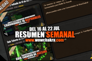 Resumen semanal wowchakra