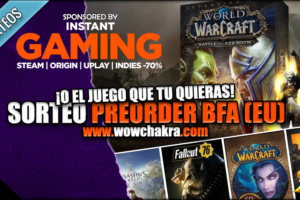 Sorteo Battle for Azeroth Instant Gaming
