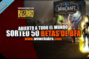 Sorteo 50 Betas de Battle for Azeroth
