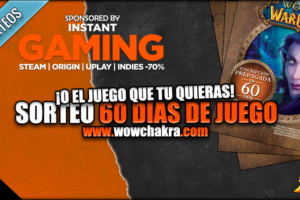 Sorteo 60 días de juego Instant Gaming