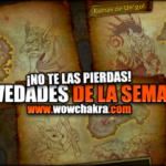 Novedades de la semana Battle for Azeroth 29 Agosto