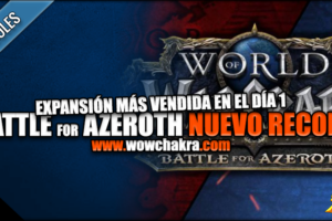 Battle for Azeroth rompe records de ventas