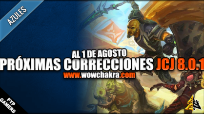Correcciones en vivo de World of Warcraft