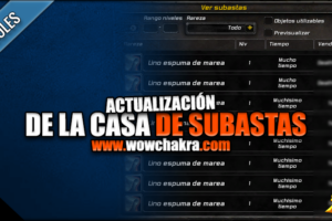 Actualización de la Casa de Subastas
