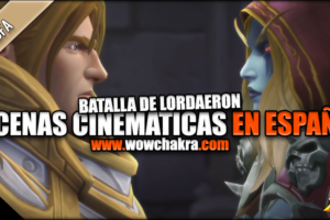 Escena cinemática de la Batalla por Lordaeron en español