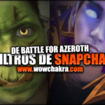 Filtros de Snapchat de Battle for Azeroth