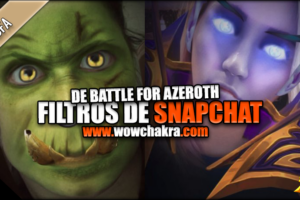 Filtros de Snapchat de Battle for Azeroth