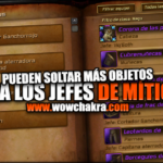 Ahora los jefes de Miticas 0 pueden soltar más objetos