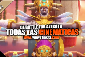 Todas las escenas cinemáticas de Battle for Azeroth