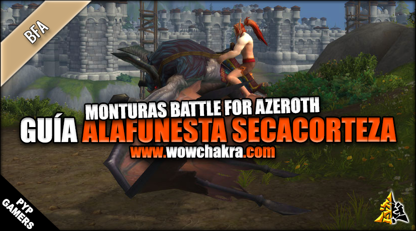Guía monturas Alafunesta Secacorteza