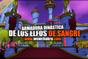Novedades Armadura dinastica Elfos de sangre