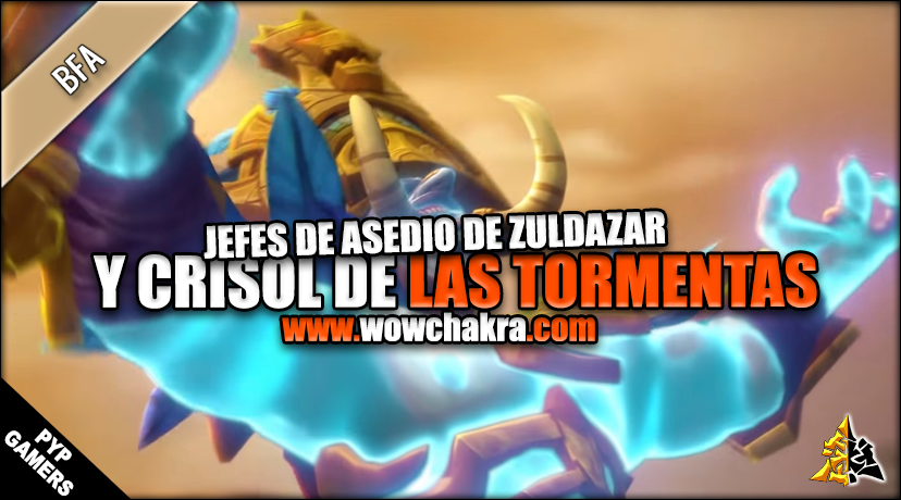 Nuevos jefes de las Bandas Asedio de Zuldazar y Crisol de las Tormentas