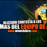 Blizzard contesta a los problemas del equipo de Azerita