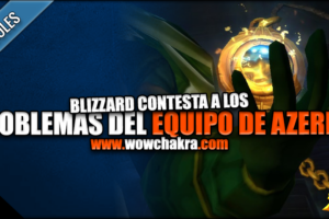 Blizzard contesta a los problemas del equipo de Azerita