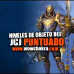 Niveles de objeto del JcJ puntuado