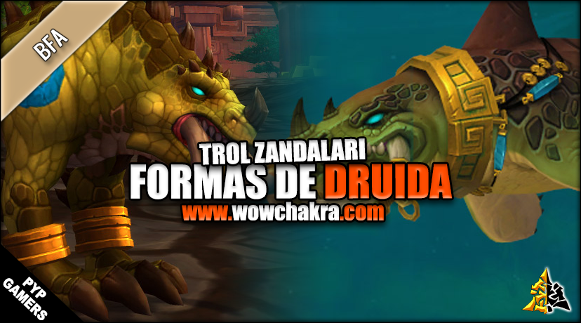 Formas de Druida de los Trol Zandalari
