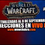 Correcciones en vivo JcJ de World of Warcraft