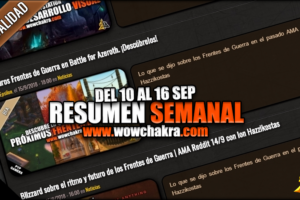 Resumen semanal wowchakra