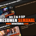 Resumen semanal wowchakra