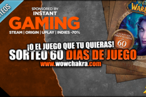 Sorteo 60 días de juego Instant Gaming