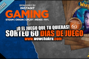 Sorteo 60 días de World of Warcraft Instant Gaming