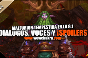 Spoilers de Malfurion en Battle for Azeroth
