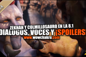 Spoilers de Zekhan y Colmillosauro en Battle for Azeroth