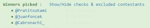 Ganadores de Posteres