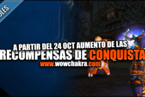 Aumento de los puntos de Conquista