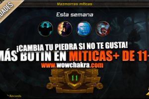 Más botín en Míticas+ Altas
