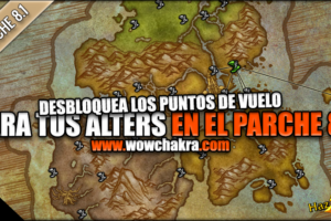 Vuelos para Alters de Battle for Azeroth