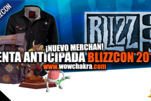 Venta anticipada merchan BlizzCon 2018