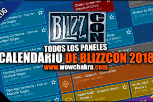 Calendario de BlizzCon 2018