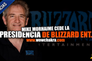 Mike Morhaime cede la presidencia de Blizzard Entertainment