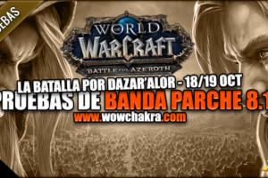 Pruebas de Banda de Battle for Azeroth