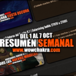 Resumen semanal wowchakra