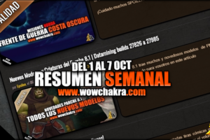 Resumen semanal wowchakra