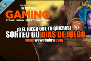 Sorteo 60 días de juego Instant Gaming