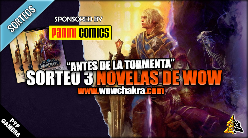 Sorteo 3x World of Warcraft: Antes de la Tormenta