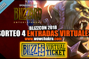 Sorteo 4x entrada virtual BlizzCon 2018