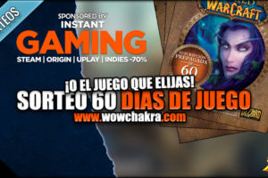 Sorteo 60 días de World of Warcraft Instant Gaming